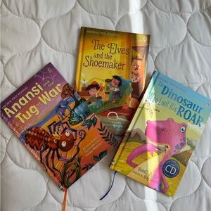 Born First Reading Book Trio - Purple, Yellow, Pink Covers